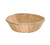 TableCraft Products 1177W 7" Dia. x 2"H Hand-Woven Basket