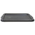 TableCraft Products 1531B 21 3/4" W x 16" D x 1" H Black Tote Box Cover - 12/Case