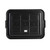 TableCraft Products 1531B 21 3/4" W x 16" D x 1" H Black Tote Box Cover - 12/Case