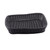 TableCraft Products M2489 16 3/4" W x 11 3/4" D x 3 1/2" H Black Rectangular Polypropylene Ridal Collection Basket - 6/Case