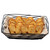 TableCraft Products BK17209 9" W x 6" D x 2.5" H Black Rectangular Artisan Collection Basket
