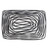 TableCraft Products BK17209 9" W x 6" D x 2.5" H Black Rectangular Artisan Collection Basket