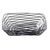 TableCraft Products BK17209 9" W x 6" D x 2.5" H Black Rectangular Artisan Collection Basket