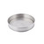 TableCraft Products GPSS8 8 1/8" Dia. x 1-5/8"H Round Stainless Steel Brickhouse Collection Serving Platter