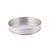 TableCraft Products GPSS8 8 1/8" Dia. x 1-5/8"H Round Stainless Steel Brickhouse Collection Serving Platter
