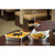 TableCraft Products GPSS8 8 1/8" Dia. x 1-5/8"H Round Stainless Steel Brickhouse Collection Serving Platter