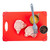 TableCraft Products CBG1218ARD 12" W x 18" D Plastic Cash & Carry Grippy Cutting Board