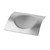 TableCraft Products HB3 5" x 5" x 3/4"H Square Stainless Steel Spoon Rest