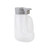 TableCraft Products PP32G 32 Oz. Clarified Polypropylene Gray Option Dispenser