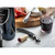 TableCraft Products H1230C Metal Cash & Carry Waiter's Knife With Black Rubber Handle - 6/Case