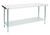 Allmont 24" x 72" Stainless Steel Commercial Work Table with Galvanized Legs and Undershelf