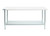 Allmont 24" x 72" Stainless Steel Commercial Work Table with Galvanized Legs and Undershelf