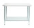 Allmont 24" x 48" Stainless Steel Commercial Work Table with Galvanized Legs and Undershelf