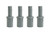 Allmont Plastic Adjustable Bullet Feet