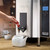 Waring WWB10GB 10 Gallon Stainless Steel Countertop Electric Hot Water Dispenser - 208-240 Volts 1 Phase