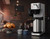 Waring WCM70PAP Push Button Stainless Steel Café Decor Airpot Coffee Brewer - 120 Volts