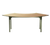 Maywood DLORIG4830CR4 48" W x 30" H Plywood Circle Crescent Top Original Folding Table