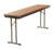 Maywood DLCALM2460 60" W  x 24" D x 29" H Rectangle Plastic Laminated Plywood Top With Black Vinyl Bumper T-mold Edge Calm Conference Table