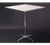 Maywood MF30SQPED42 30" W x 42" H White Plywood Square Top Standard Pedestal Table