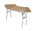 Maywood MP6030CR4 60" W x 30" H Plywood Circle Crescent Top Standard Folding Table