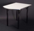 Maywood DFORIG6034PEN 34" W x 60" D x 30" H Peninsula White Vinyl Sheet Bonded On Plywood Top Original Folding Table