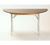 Maywood ML42HR 42" W x 30" H Plywood Half-Round Top Standard Folding Table