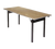 Maywood DPORIG2460 60" W x 24" D x 30" H Rectangular Plywood Top With Aluminum Flush Edge Original Folding Table