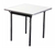 Maywood MF30CD 30" W x 29" H x 30" D White Vinyl Square Top Folding Card Table