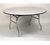 Maywood ML72RD 72" W x 30" H Plywood Round Top Standard Folding Table