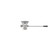 Component Hardware D10-7400 20 GPM Nickel Plated Brass Encore Lever Handle Waste Outlet