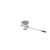Component Hardware D10-7400 20 GPM Nickel Plated Brass Encore Lever Handle Waste Outlet