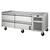 Montague RB-72-R-G 72"W Four Drawer Legend Heavy Duty Glycol Refrigerated Equipment Base/Stand