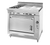 Montague V136-10E 36" Gas Heavy Duty Range - 140,000 BTU