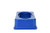 Alpine ALP478-2-BLU Blue 20"W x 12"D x 5"H Drop Shot Trash Can Lid