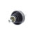 TableCraft Products 671 Black Collar Chrome Plated Spout Plastic Cash & Carry Free Flow Pourer