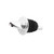 TableCraft Products 670 No Collar Chrome Plated Spout Plastic Cash & Carry Free Flow Pourer