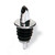 TableCraft Products 670 No Collar Chrome Plated Spout Plastic Cash & Carry Free Flow Pourer