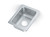 Vollrath 131-9 10 11/16" W x 13" D One Compartment 9 3/8" W x 11 3/4" Front-To-Back x 6 1/2" Deep Bowl Self-Rimming 2" Drain Drop-In Sink