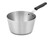 Vollrath 682155 5.5 Qt. 11 Gauge Aluminum Alloy TriVent Silicone Handle with EverTite Riveting We ar-Ever Tapered Sauce Pan