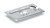 Vollrath 75460 1/9 Size Flat Slotted Stainless Steel Super Pan V Steam Table Pan Cover