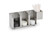 Vollrath CTL3 Stainless Steel Horizontal Adjustable Lid Organizer with Straw Holder