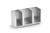 Vollrath CTL3 Stainless Steel Horizontal Adjustable Lid Organizer with Straw Holder