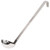 Vollrath 4980445 4 Oz. Heavy Duty 18/8 Stainless Steel 14 Ga 12-5/8" Grooved Hooked Gray Kool-Touch Handle with Satin Finish One-Piece Ladle