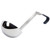Vollrath 4980822 8 Oz. 4-1/16" Bowl Dia. Equipped with All-Natural Antimicrobial Stainless Steel Ergo Grip Ladle