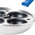 Vollrath 56507 4 Cups 8" Natural Finish Fry Pan With Cool Handle Wear-Ever Egg Poacher Set