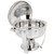 Vollrath 46503 4 Qt. Stainless Steel Orion Oval Chafer With Stand