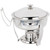 Vollrath 46503 4 Qt. Stainless Steel Orion Oval Chafer With Stand