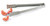 Vollrath 4790910 9.5" W Flattened Ends Gripper Teeth Heavy Duty Stainless Steel Plain Ergonomic Handle One-Piece VersaGrip Tongs