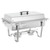 Vollrath 99850 Full Size 9 Quarts Stainless Steel Trimline II Chafer