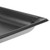Vollrath 90217 2.6 Qt. 22 Gauge Stainless Steel with Black SteelCoatX3 Coating Non-Stick Super Pan 3 1/2 GN Food Pan